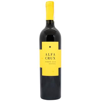 Вино Alfa Crux Corte Uco красное сухое 15% 0,75л