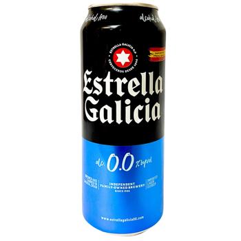 Пиво Estrella Galicia безалкогольное 0,5л