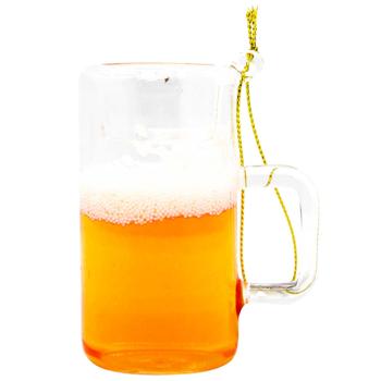 Decoris Beer Glass Pendant 5x4x8cm in assortment - buy, prices for - photo 4