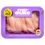 Nasha Ryaba Super Fileo Chilled Broiler Chicken Thigh Fillet Pieces ~600g