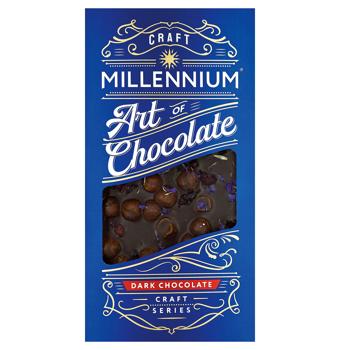 Millennium Craft Series Dark Chocolate with Hazelnuts, Cranberries and Cornflowers 100g - buy, prices for Tavria V - photo 1