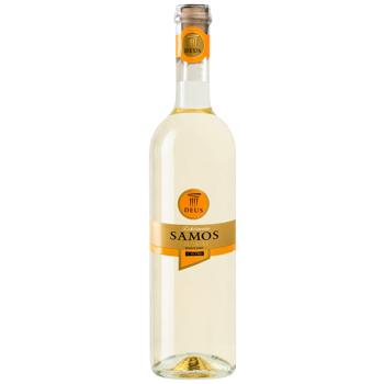 Вино Deus Muscat Patras біле кріплене солодке 15% 0,75л