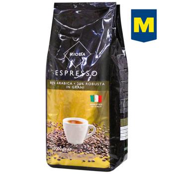 Кофе Rioba Espresso в зернах 80% Арабика 20% Робуста 3кг - заказать ...