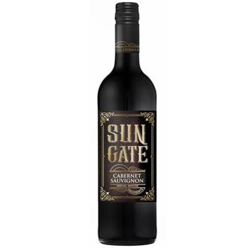 Вино Sun Gate Cabernet Sauvignon червоне 12.5% 0.75л - купити, ціни на Auchan - фото 1