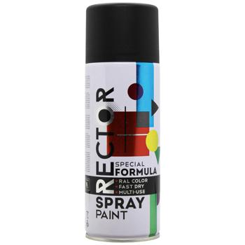 Эмаль Rector универсальная черная 400мл - купить, цены на Auchan - фото 1