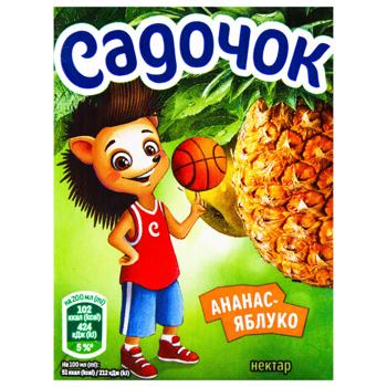 Sadochok Apple-pineapple Nectar 200ml - buy, prices for Torba - photo 3