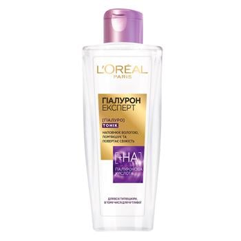 L'Oréal Paris Hyaluronic Expert Tonic for All Skin Types 200ml - buy, prices for Supermarket "Kharkiv" - photo 1