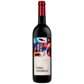 Вино Terra Espaniola червоне напівсолодке 10,5% 0,75л - купити, ціни на ЕКО Маркет - фото 1