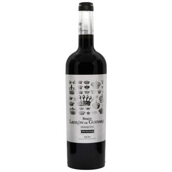 Вино Baron Ladron De Guevara Crianza красное сухое 14,5% 0,75л - купить, цены на КОСМОС - фото 1