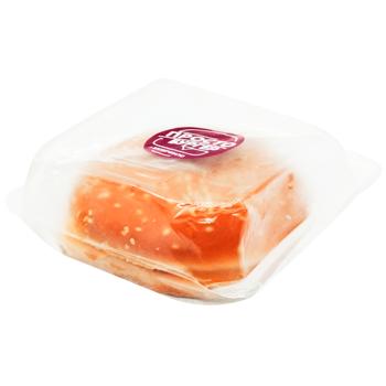 Бургер М'ясторія Просто Бургер з яловичиною заморожений 180г - купити, ціни на Cупермаркет "Харків" - фото 1