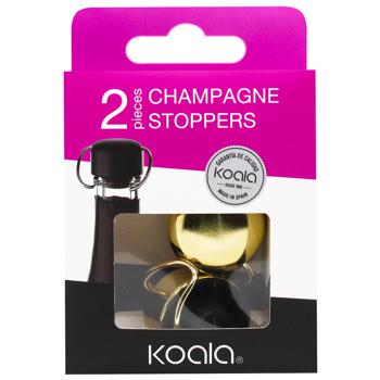 Koala Gold Drop Stopper for Sparkling Wine 2pcs - buy, prices for WINETIME - photo 3