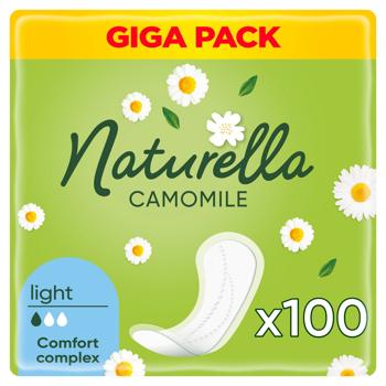 Прокладки щоденні Naturella Camomile Light 100шт - купити, ціни на КОСМОС - фото 2