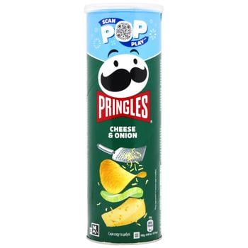 Чипсы Pringles Сыр и лук 165г