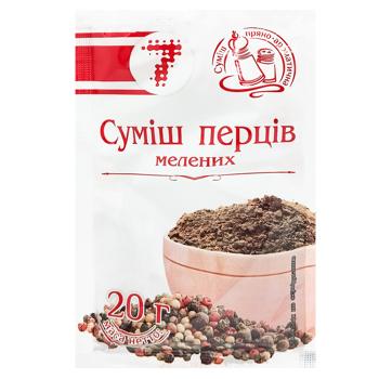 Приправа 7 Суміш перців мелена 20г