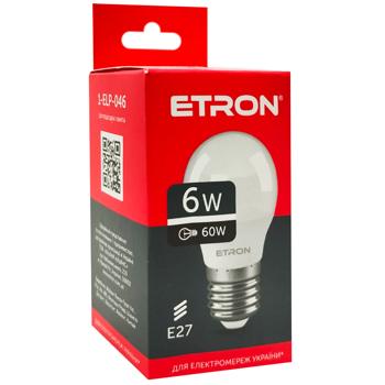 Etron LED Bulb G45 6W E27 4200K - buy, prices for - photo 2