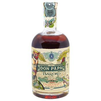 Ром Don Papa Baroko 40% 0,7л - купити, ціни на AlcoHub - фото 1