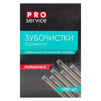 Зубочистки ProService в индивидуальной упаковке 1000шт - купить, цены на Cупермаркет "Харьков" - фото 2