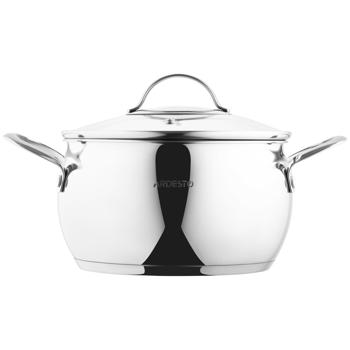 Каструля Ardesto Gemini Liguria зі скляною кришкою 4л - купити, ціни на Auchan - фото 2