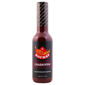Vognyar Sweetie Hot  #3 Hot Sauce Spicy Apple Confiture 200ml - buy, prices for Auchan - photo 1