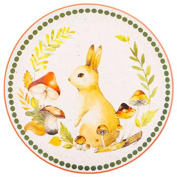 Bona Di Hare in Meadow Ceramic Plate 25.6cm - buy, prices for WINETIME - photo 1