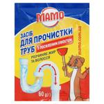 Средство для прочистки труб Мамо с усиленным эффектом 60г