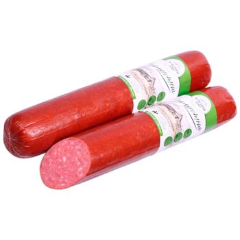 Sausage salami Miasnyy dar Furshet vacuum packing Ukraine - buy, prices for Torba - photo 1