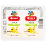 Сирок Фанні Ванільний термізований 15% 2шт*90г