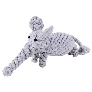 Pet Fun Rope Elephant Dog Toy 28x7cm - buy, prices for MasterZoo - photo 1