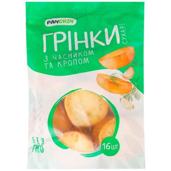 Pan Grin Croutons with Garlic and Dill 130g