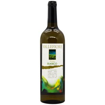 Vallefiore Bianco Wine white dry 11% 0.75l - buy, prices for - photo 1