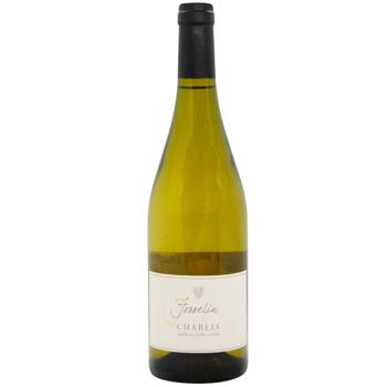 Josselin Chablis White Dry Wine 12% 0.75l - buy, prices for WINETIME - photo 1