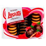 Roshen Lovita Butter Cookies with Jelly Filling with Raspberry Flavor 420g