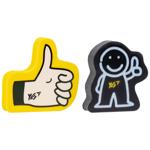 Yes Keep it Simple! Shaped Eraser in assortment