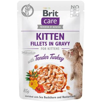 Brit Care Wet Food with Turkey for Kittens 85g - buy, prices for MasterZoo - photo 1