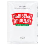 Lvivski Drizhdzhi Dry Baking Yeast 12g