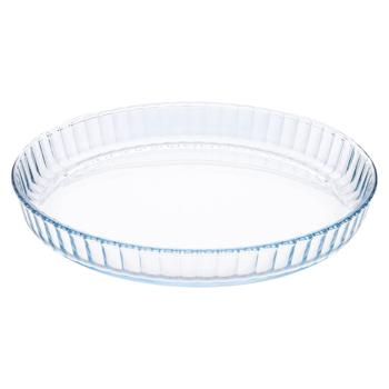 Guardini Vetro Borosilicate Guardini Round Baking Dish 27cm