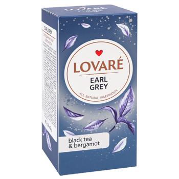 Чай черный Lovare Earl Grey с ароматом бергамота 2г*24шт - купить, цены на Эпицентр FOOD - фото 3
