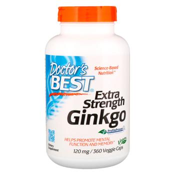 Doctor's Best Ginkgo Biloba 120mg 360 capsules - buy, prices for Biotus - photo 1