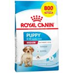 Royal Canin Dry Food for Puppies of Medium Breeds 3.2+800g