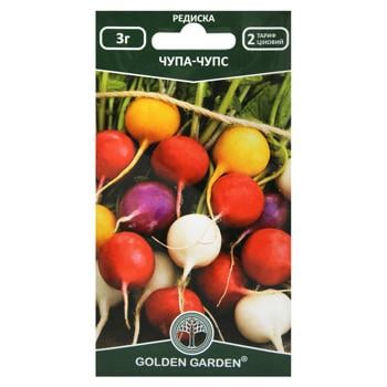 Golden Garden Chupa-chups Radish Seeds 3g - buy, prices for MegaMarket - photo 1