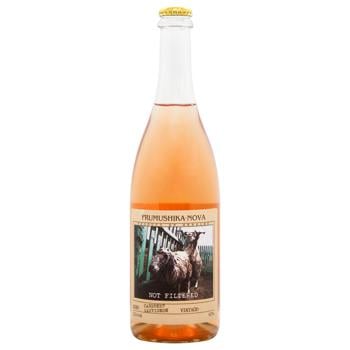 Frumushika Nova Unfiltered Pink Dry Wine 12.5% ​​0.75l - buy, prices for MegaMarket - photo 1