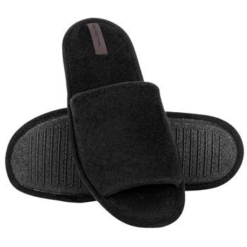Twins 14176 Fleece Black Men's Slippers s.44/45 - buy, prices for - photo 4