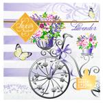 Серветки паперові Люксі 18шт 33х33см Україна