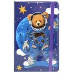 Книга записная Zibi Bear синяя А6 80 листов