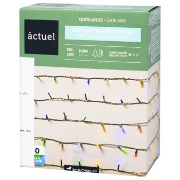 Actuel Multicolour Garland 9 Functions 150 LED 9.5m - buy, prices for - photo 1