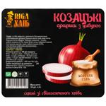 Сухарики RIGA ХЛІБ житні солоні з цибулею 100г