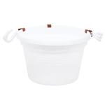 Вазон Алеана Глория 25х16см белый