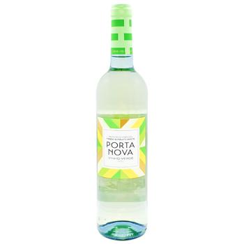 Вино Porta Nova Vinho Verde DOC Fresh&Fruity белое сухое 10,5% 0,75л - купить, цены на Чудо Маркет - фото 1