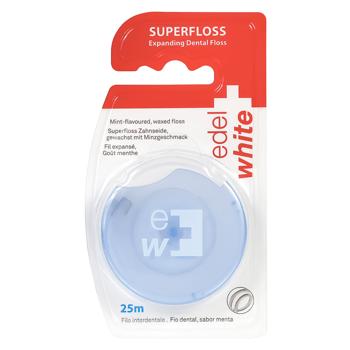 Edel White Expanding Dental Floss 25m - buy, prices for ULTRAMARKET - photo 1