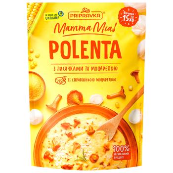Суміш Pripravka Mamma Mia для приготування поленти з лисичками та моцарелою 170г - купити, ціни на Епіцентр FOOD - фото 1